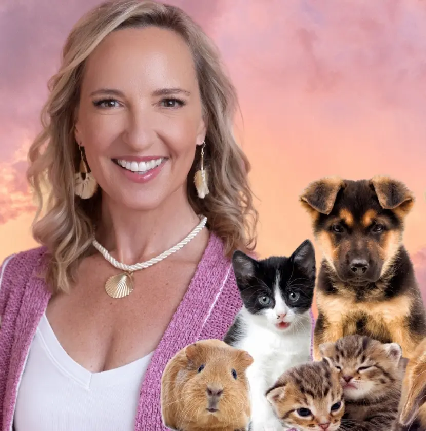 Jan with pets